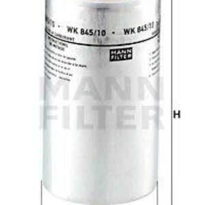 Palivový filtr MANN-FILTER WK 845/10