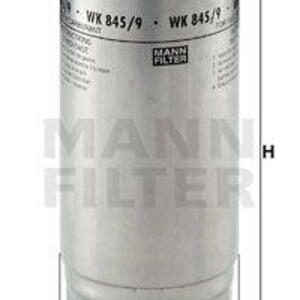 Palivový filtr MANN-FILTER WK 845/9