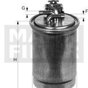 Palivový filtr MANN-FILTER WK 853/12 z WK 853/12 z