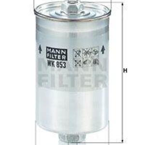 Palivový filtr MANN-FILTER WK 853