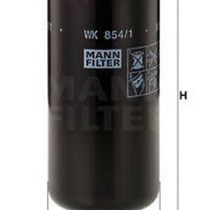 Palivový filtr MANN-FILTER WK 854/1