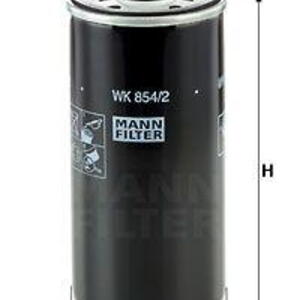 Palivový filtr MANN-FILTER WK 854/2