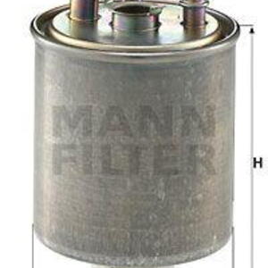 Palivový filtr MANN-FILTER WK 9022
