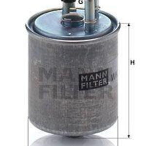 Palivový filtr MANN-FILTER WK 918/2 x