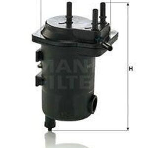 Palivový filtr MANN-FILTER WK 939/10 x WK 939/10 x
