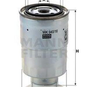 Palivový filtr MANN-FILTER WK 940/16 x WK 940/16 x