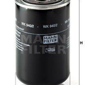 Palivový filtr MANN-FILTER WK 940/2 WK 940/2