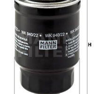 Palivový filtr MANN-FILTER WK 940/22 WK 940/22