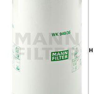Palivový filtr MANN-FILTER WK 940/36 x WK 940/36 x