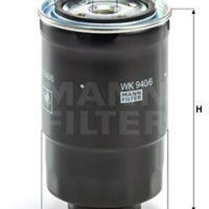 Palivový filtr MANN-FILTER WK 940/6 x