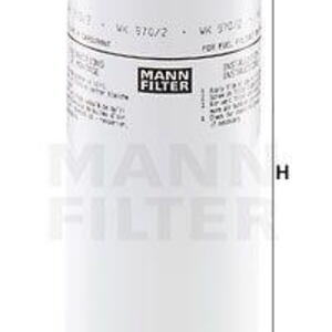 Palivový filtr MANN-FILTER WK 970/2