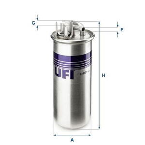 Palivový filtr UFI 24.001.00