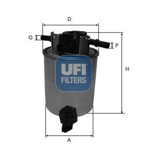 Palivový filtr UFI 24.020.01