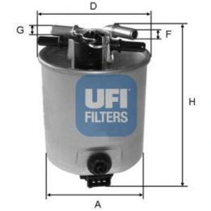 Palivový filtr UFI 24.025.01