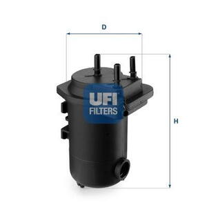 Palivový filtr UFI 24.051.00