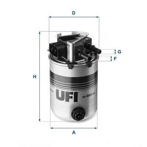 Palivový filtr UFI 24.095.00