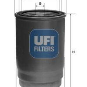 Palivový filtr UFI 24.123.00