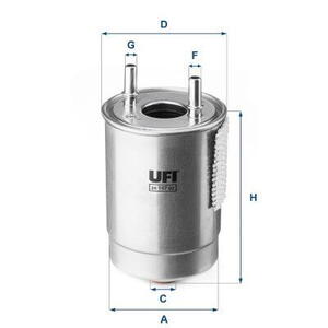 Palivový filtr UFI 24.147.00