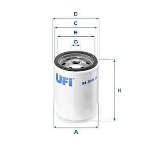 Palivový filtr UFI 24.319.01
