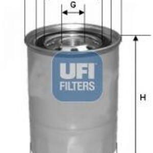 Palivový filtr UFI 24.327.00