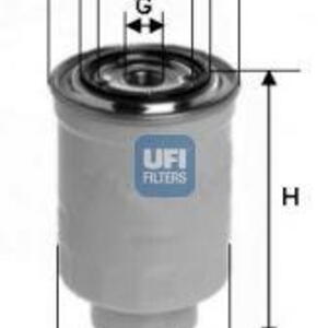 Palivový filtr UFI 24.366.00
