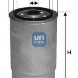 Palivový filtr UFI 24.384.00