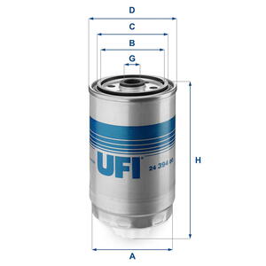 Palivový filtr UFI 24.394.00