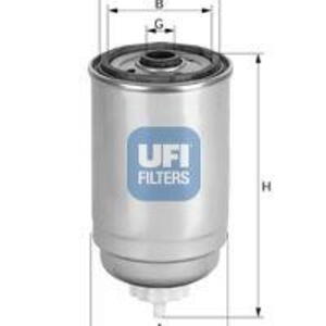 Palivový filtr UFI 24.397.00