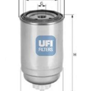 Palivový filtr UFI 24.399.00