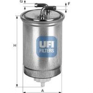 Palivový filtr UFI 24.435.00