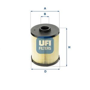 Palivový filtr UFI 26.006.00