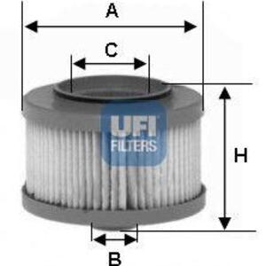 Palivový filtr UFI 26.013.00