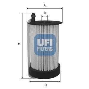 Palivový filtr UFI 26.031.00