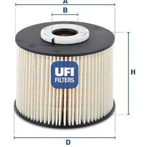 Palivový filtr UFI 26.055.00
