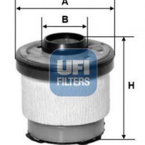 Palivový filtr UFI 26.102.00