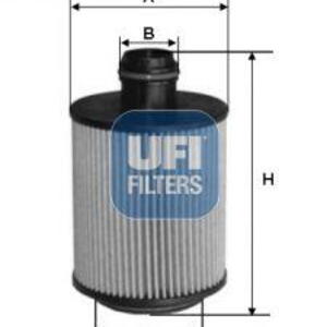 Palivový filtr UFI 26.104.00