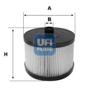 Palivový filtr UFI 26.123.00