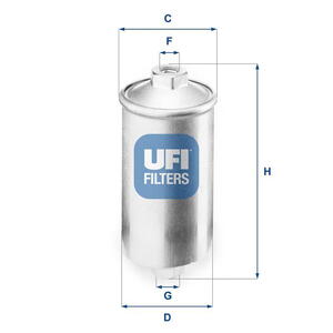 Palivový filtr UFI 31.504.00