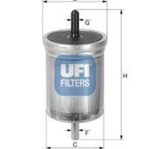 Palivový filtr UFI 31.561.00