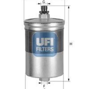 Palivový filtr UFI 31.563.00