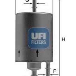 Palivový filtr UFI 31.830.00