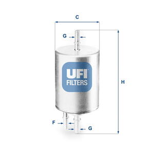 Palivový filtr UFI 31.831.00
