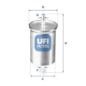 Palivový filtr UFI 31.923.00