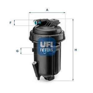 Palivový filtr UFI 55.163.00