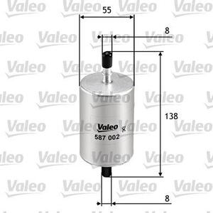 Palivový filtr VALEO 587002