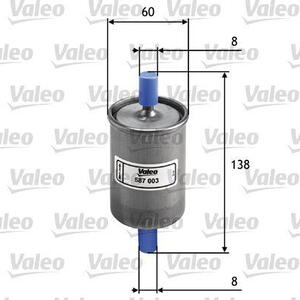 Palivový filtr VALEO 587003