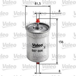 Palivový filtr VALEO 587006