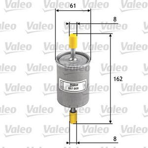 Palivový filtr VALEO 587008
