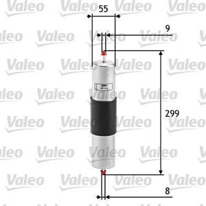 Palivový filtr VALEO 587014