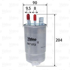 Palivový filtr VALEO 587072